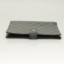 LOUIS VUITTON Damier Graphite Agenda MM Day Planner Cover R20242 LV Auth 129464-3