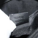 GUCCI GG Canvas Shoulder Bag Black Silver 001 4205 Auth 129471-12