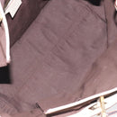 GUCCI GG Canvas Guccissima Tote Bag Leather White Gold 145993 Auth 129473-17