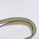 GUCCI GG Canvas Guccissima Tote Bag Leather White Gold 145993 Auth 129473-8