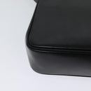 Christian Dior Shoulder Bag Leather Black Gold Auth 129475-16