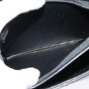 Christian Dior Shoulder Bag Leather Black Gold Auth 129475-12