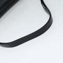 Christian Dior Shoulder Bag Leather Black Gold Auth 129475-7