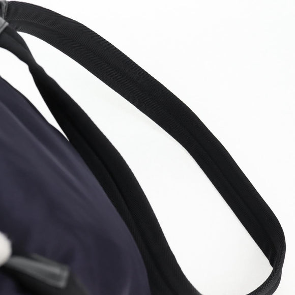 PRADA Backpack Nylon Purple Silver Auth 129478V