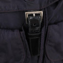 PRADA Backpack Nylon Purple Silver Auth 129478V-20