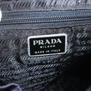PRADA Backpack Nylon Purple Silver Auth 129478V-22