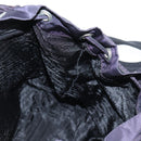 PRADA Backpack Nylon Purple Silver Auth 129478V-24