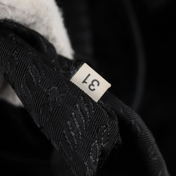 PRADA Backpack Nylon Purple Silver Auth 129478V