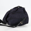 PRADA Backpack Nylon Purple Silver Auth 129478V-4