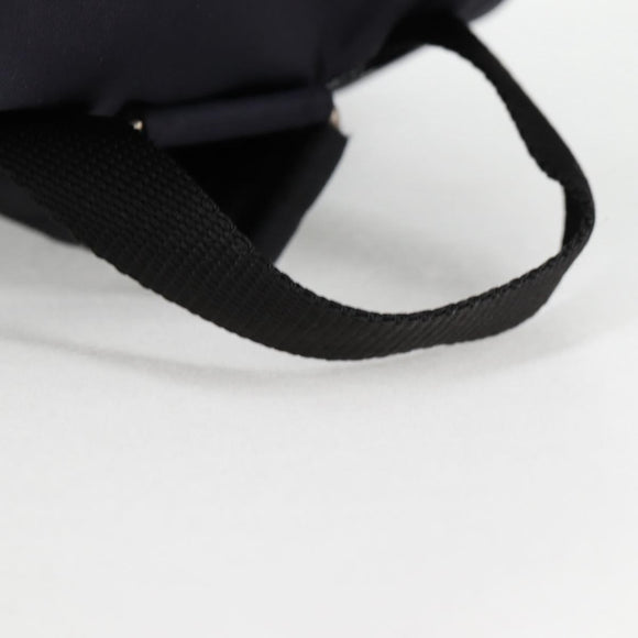 PRADA Backpack Nylon Purple Silver Auth 129478V