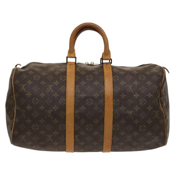LOUIS VUITTON Monogram Keepall 45 Boston Bag M41428 LV Auth 129483 - 0