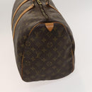 LOUIS VUITTON Monogram Keepall 45 Boston Bag M41428 LV Auth 129483-4