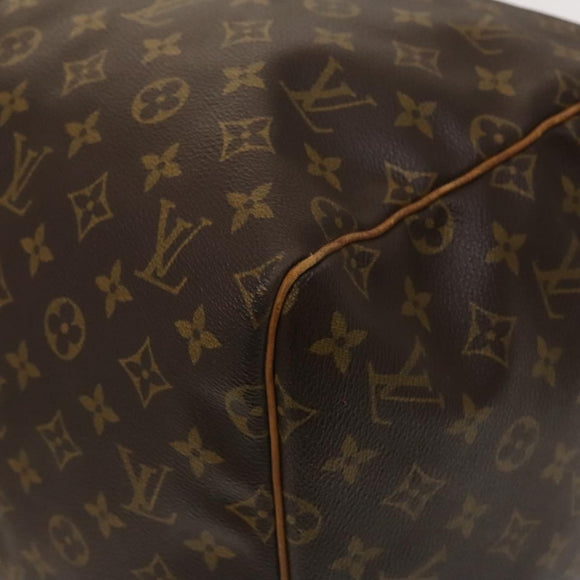 LOUIS VUITTON Monogram Keepall 55 Boston Bag M41424 LV Auth 129501