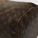 LOUIS VUITTON Monogram Keepall 55 Boston Bag M41424 LV Auth 129501-12