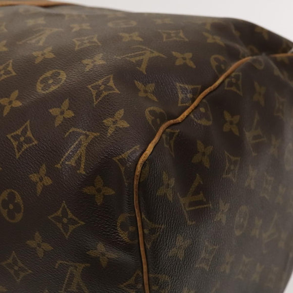 LOUIS VUITTON Monogram Keepall 55 Boston Bag M41424 LV Auth 129501