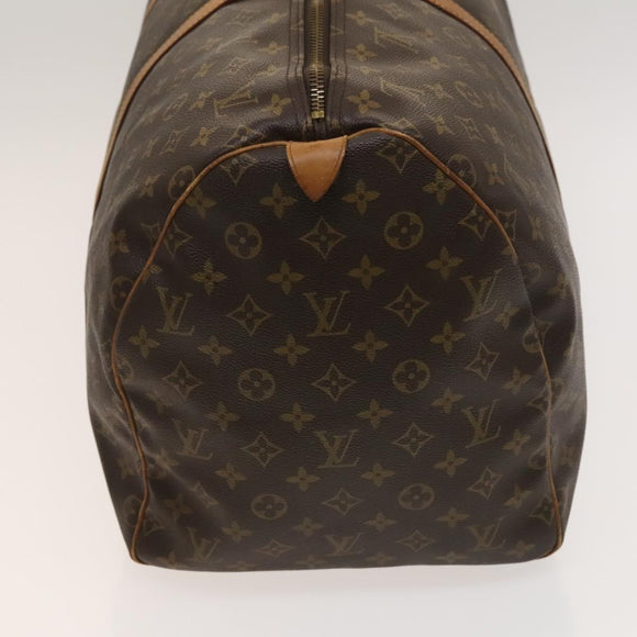 LOUIS VUITTON Monogram Keepall 55 Boston Bag M41424 LV Auth 129501