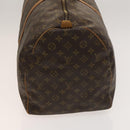 LOUIS VUITTON Monogram Keepall 55 Boston Bag M41424 LV Auth 129501-5