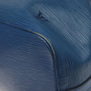 LOUIS VUITTON Epi Petit Noe Shoulder Bag Blue M44105 LV Auth 129502-9
