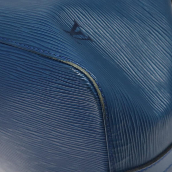 LOUIS VUITTON Epi Petit Noe Shoulder Bag Blue M44105 LV Auth 129502