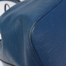 LOUIS VUITTON Epi Petit Noe Shoulder Bag Blue M44105 LV Auth 129502-14