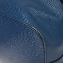 LOUIS VUITTON Epi Petit Noe Shoulder Bag Blue M44105 LV Auth 129502-15