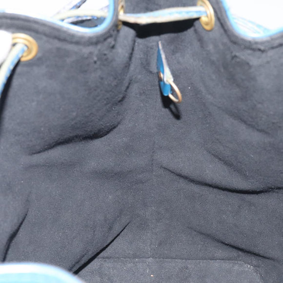 LOUIS VUITTON Epi Petit Noe Shoulder Bag Blue M44105 LV Auth 129502