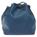 LOUIS VUITTON Epi Petit Noe Shoulder Bag Blue M44105 LV Auth 129502-13