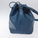 LOUIS VUITTON Epi Petit Noe Shoulder Bag Blue M44105 LV Auth 129502-3