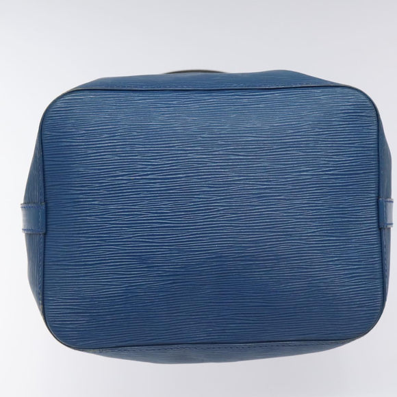 LOUIS VUITTON Epi Petit Noe Shoulder Bag Blue M44105 LV Auth 129502