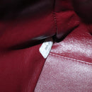 CHANEL Matelasse COCO Mark Chain Hand Bag Lamb Skin Black Gold CC Auth 129531V-11