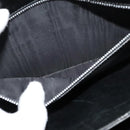 CELINE Shoulder Bag Leather Black Gold Auth 129540-22