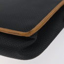 SAINT LAURENT Shoulder Bag PVC Canvas Navy Auth 129550-9