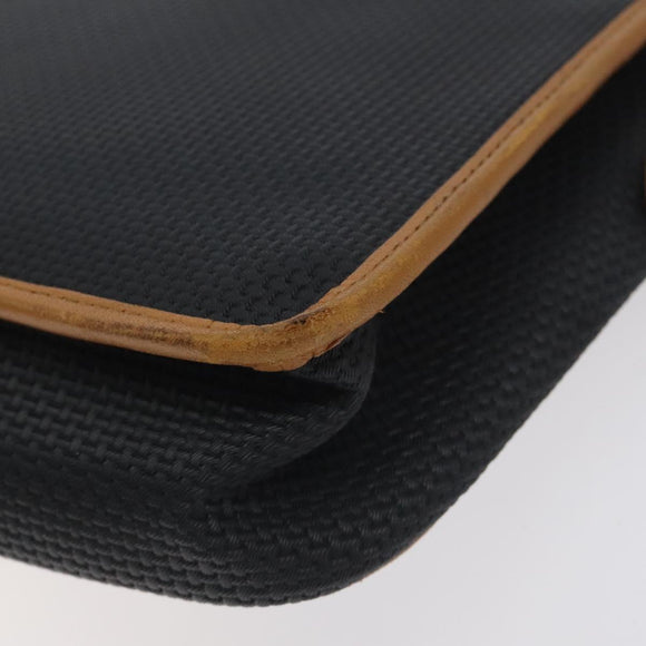 SAINT LAURENT Shoulder Bag PVC Canvas Navy Auth 129550