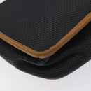 SAINT LAURENT Shoulder Bag PVC Canvas Navy Auth 129550-16