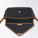 SAINT LAURENT Shoulder Bag PVC Canvas Navy Auth 129550-10