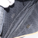 SAINT LAURENT Shoulder Bag PVC Canvas Navy Auth 129550-11