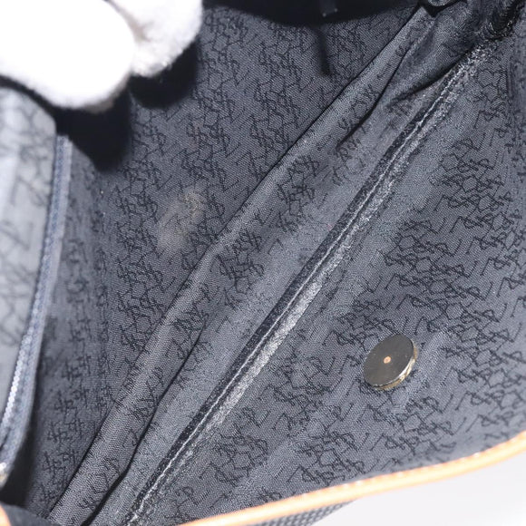 SAINT LAURENT Shoulder Bag PVC Canvas Navy Auth 129550