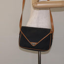 SAINT LAURENT Shoulder Bag PVC Canvas Navy Auth 129550-21