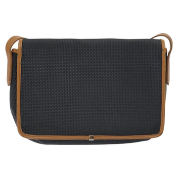 SAINT LAURENT Shoulder Bag PVC Canvas Navy Auth 129550 - 0