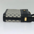 GUCCI GG Supreme Shoulder Bag PVC Navy Gold 001 109 0579 Auth 129552-5