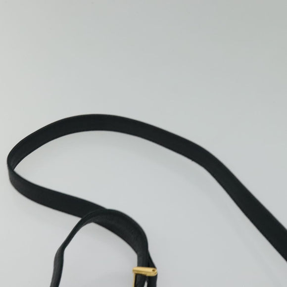 GUCCI GG Supreme Shoulder Bag PVC Navy Gold 001 109 0579 Auth 129552