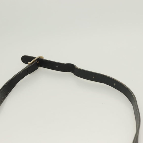 GUCCI GG Canvas Web Sherry Line Shoulder Bag Black Gold Red 010 378 Auth 129553