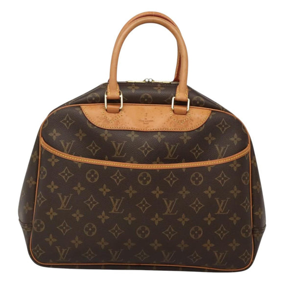 LOUIS VUITTON Monogram Deauville Hand Bag M47270 LV Auth 129561