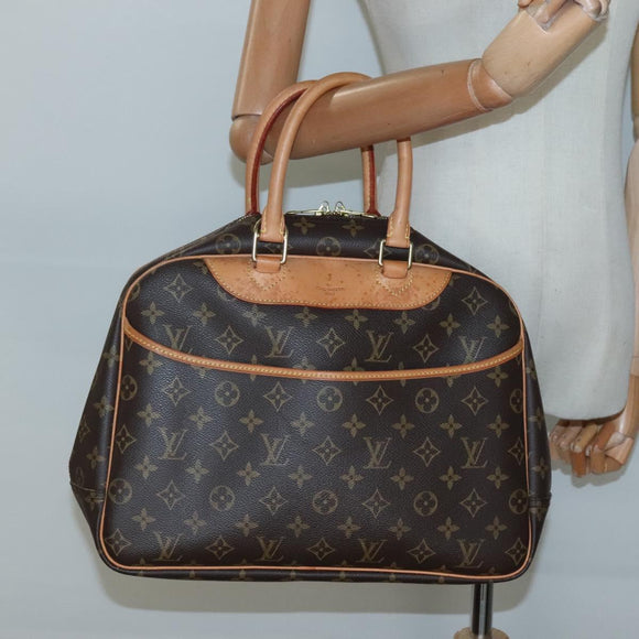 LOUIS VUITTON Monogram Deauville Hand Bag M47270 LV Auth 129561