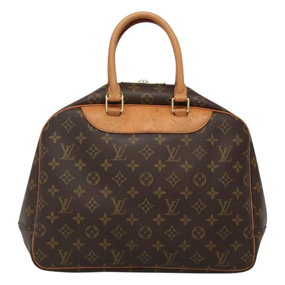 LOUIS VUITTON Monogram Deauville Hand Bag M47270 LV Auth 129561