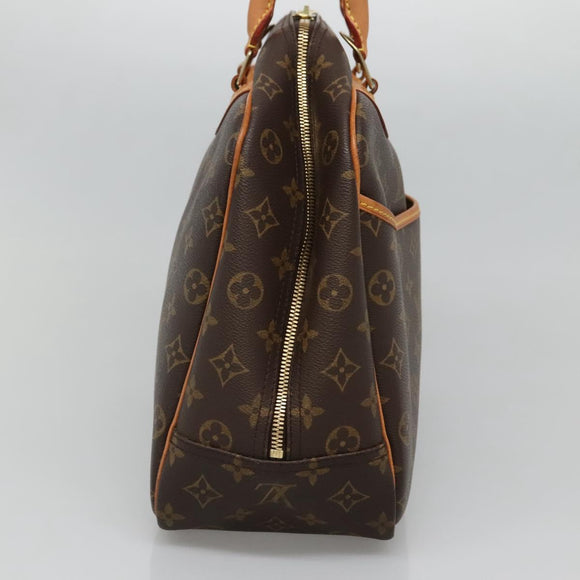 LOUIS VUITTON Monogram Deauville Hand Bag M47270 LV Auth 129561