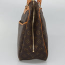 LOUIS VUITTON Monogram Deauville Hand Bag M47270 LV Auth 129561-4