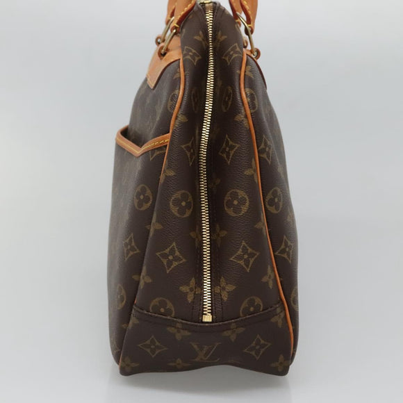 LOUIS VUITTON Monogram Deauville Hand Bag M47270 LV Auth 129561
