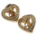 Christian Dior Earring metal Gold Auth 129566-1