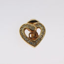 Christian Dior Earring metal Gold Auth 129566-2